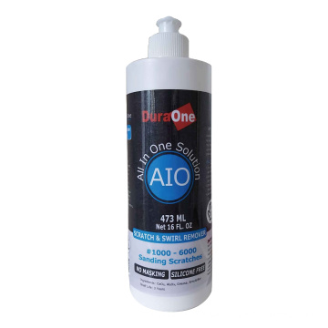 water based all in one solution polishing compound for cars